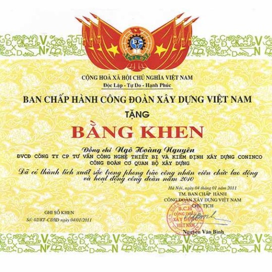 IN GIẤY KHEN-BẰNG KHEN