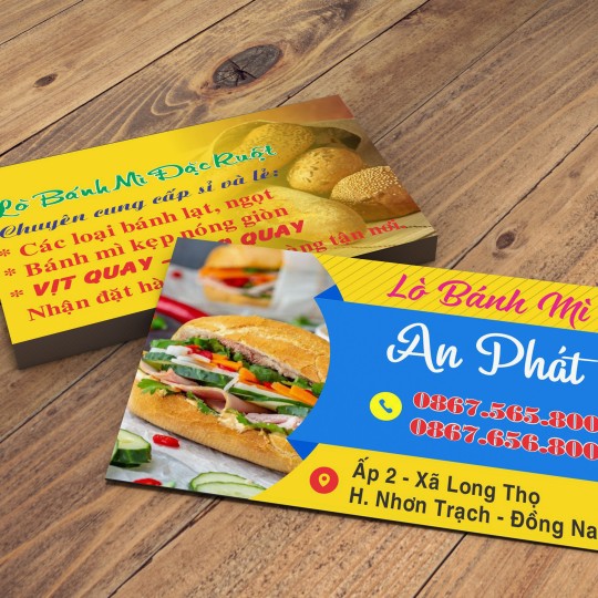 Danh Thiếp Bánh Mì
