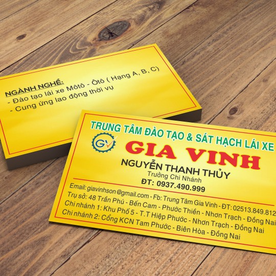 Danh Thiếp Việc Làm