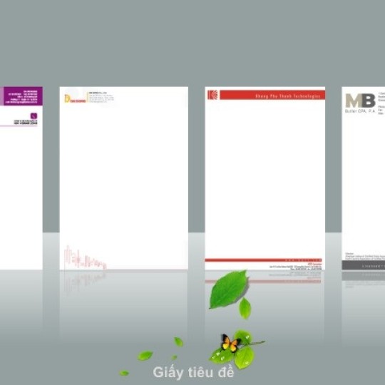  GIẤY TIÊU ĐỀ (LETTERHEAD)