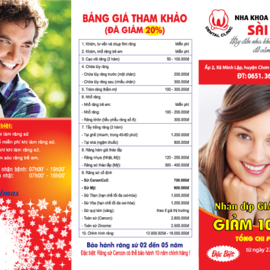 TỜ RƠI GẤP 3