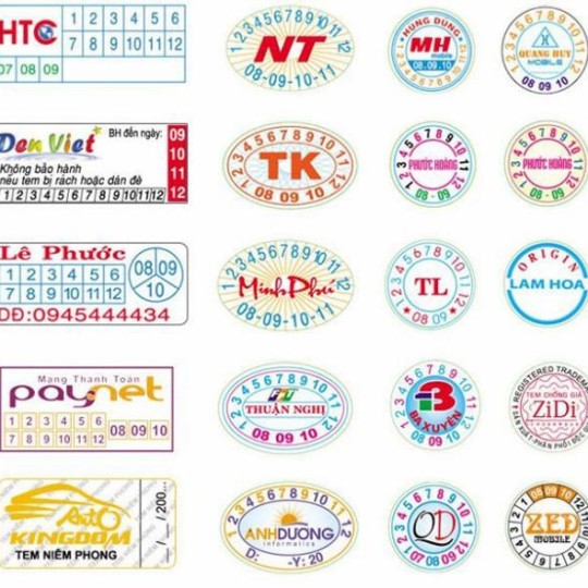 Tem bảo hành sản phẩm