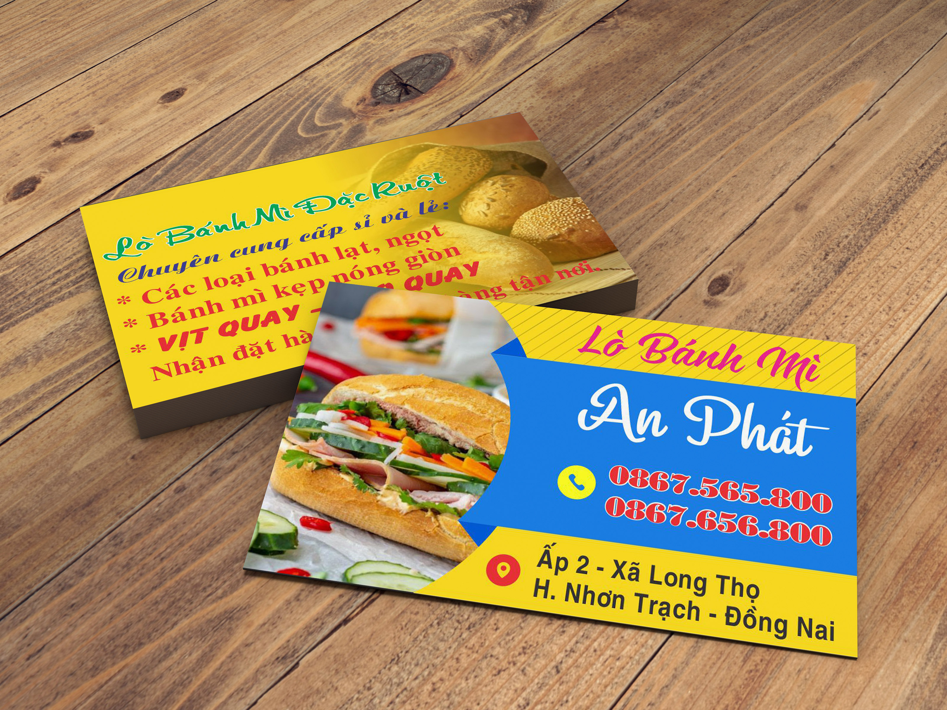 Danh Thiếp Bánh Mì