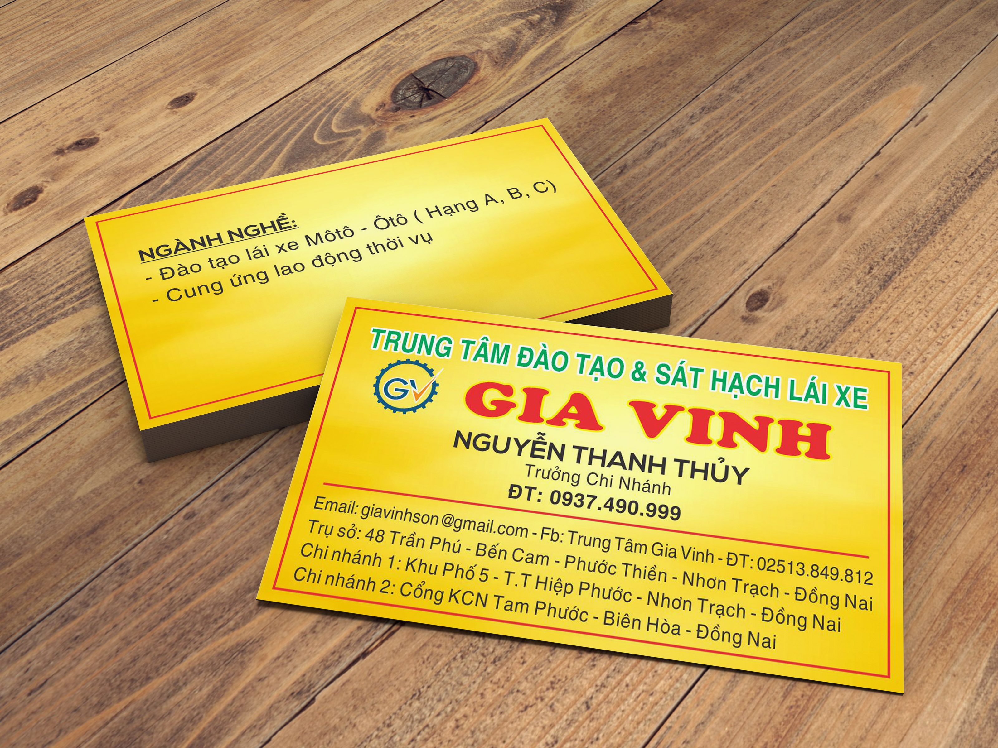 Danh Thiếp Việc Làm
