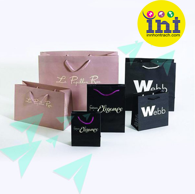 Mẫu Túi Giấy Đẹp Cho Shop Thời Trang Phụ Kiện