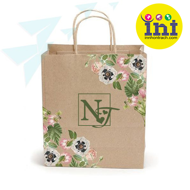 Túi Giấy Kraft – Mẫu Túi Giấy Kraft Nâu Cho Shop Thời Trang