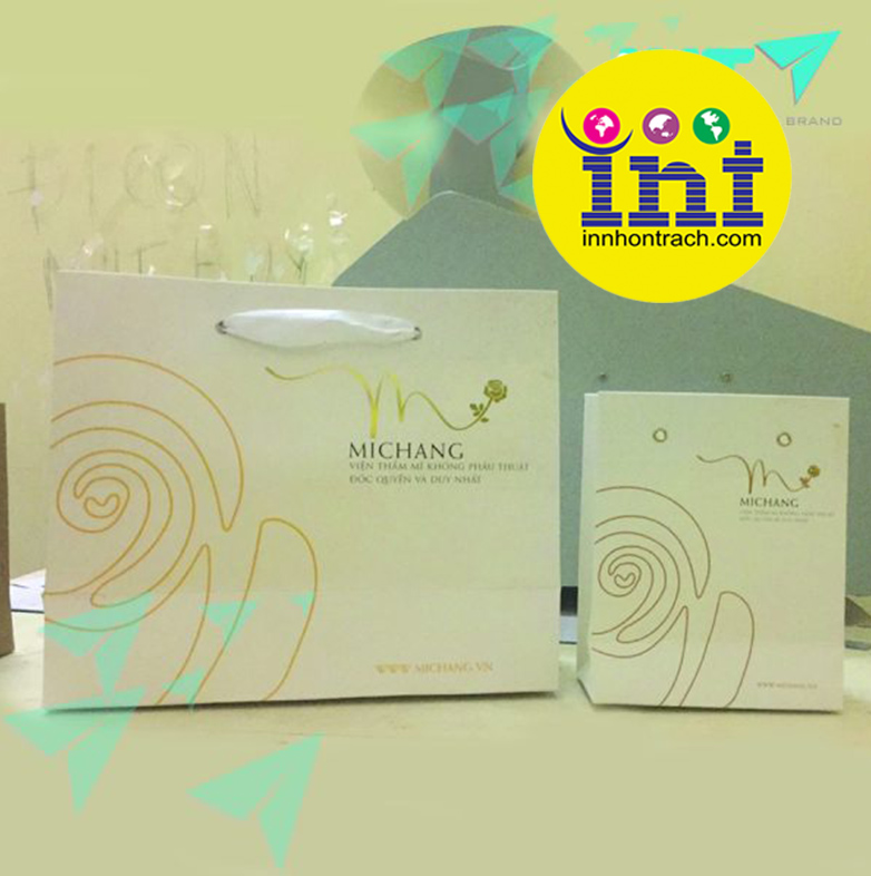 Mẫu Túi Giấy Đẹp Cho Spa -Thẩm Mỹ Viện